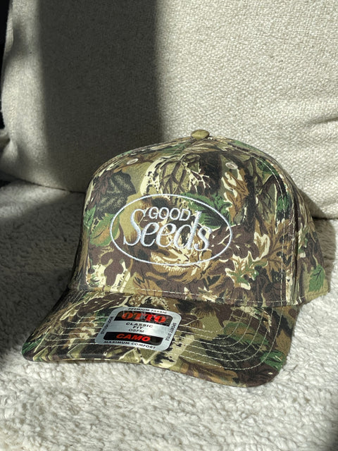 Good Seeds Classic Trucker Hat in Camo
