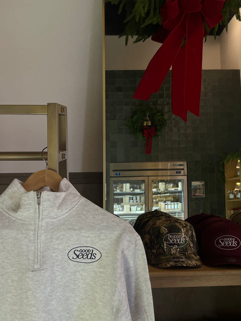 Good Seeds Quarter-Zip in Navy