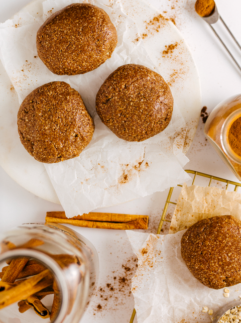 The "Cinnamon Raisin" Pressed Ball
