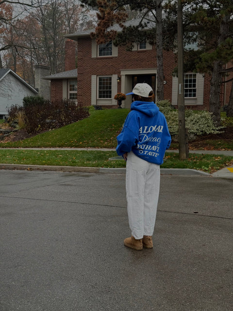 Royal Blue Local Delicacy Hoodie