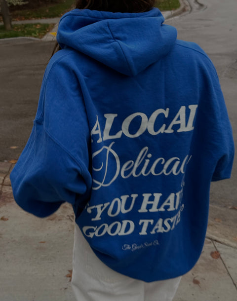 Royal Blue Local Delicacy Hoodie