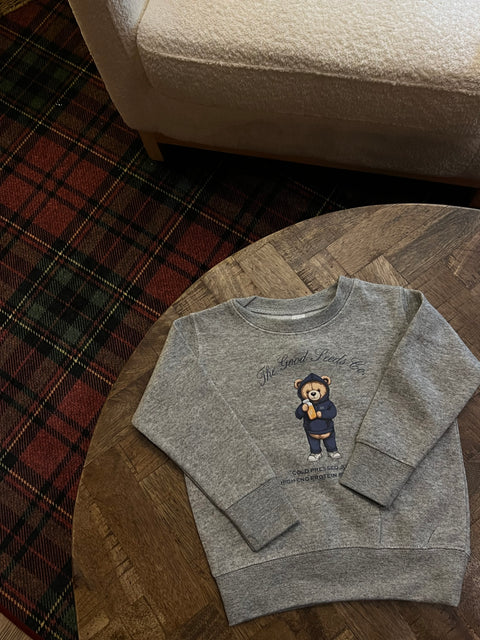 Toddler Teddy Bear Crewneck