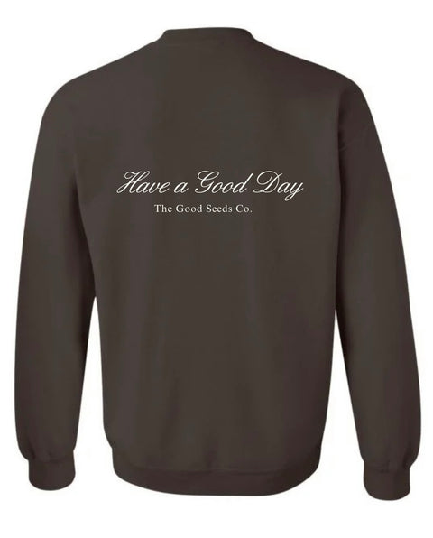 Brown Teddy Bear Crewneck