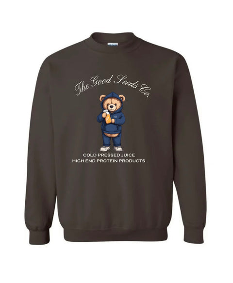 Brown Teddy Bear Crewneck