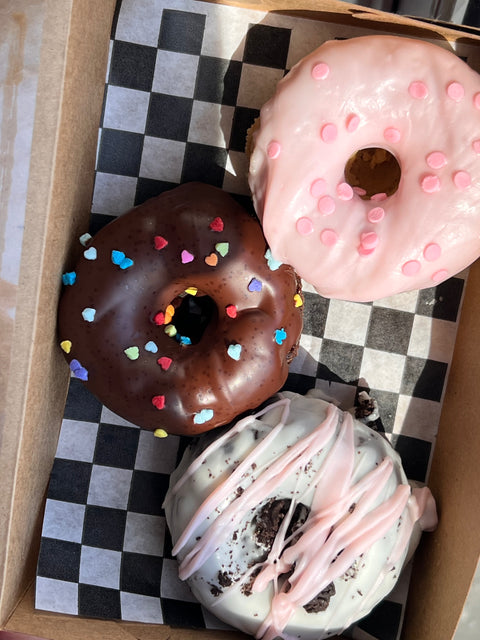 Valentines Day Protein Donut Gifts Box